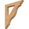 Ekena Millwork Funston Traditional Smooth Bracket, Western Red Cedar, 5 1/2"W x 44"D x 48"H BKT06X44X48FST01SWR - alternate 1